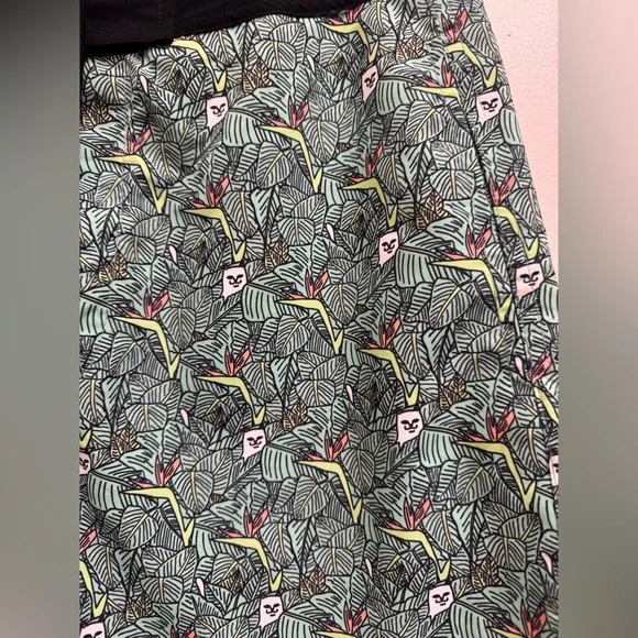 Ripndip Nermal Leaf Board Shorts - Picture 2 of 9